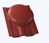 KMB BETA Elegant Taška betonová odvětrávací komplet Beta o 150 mm višňová